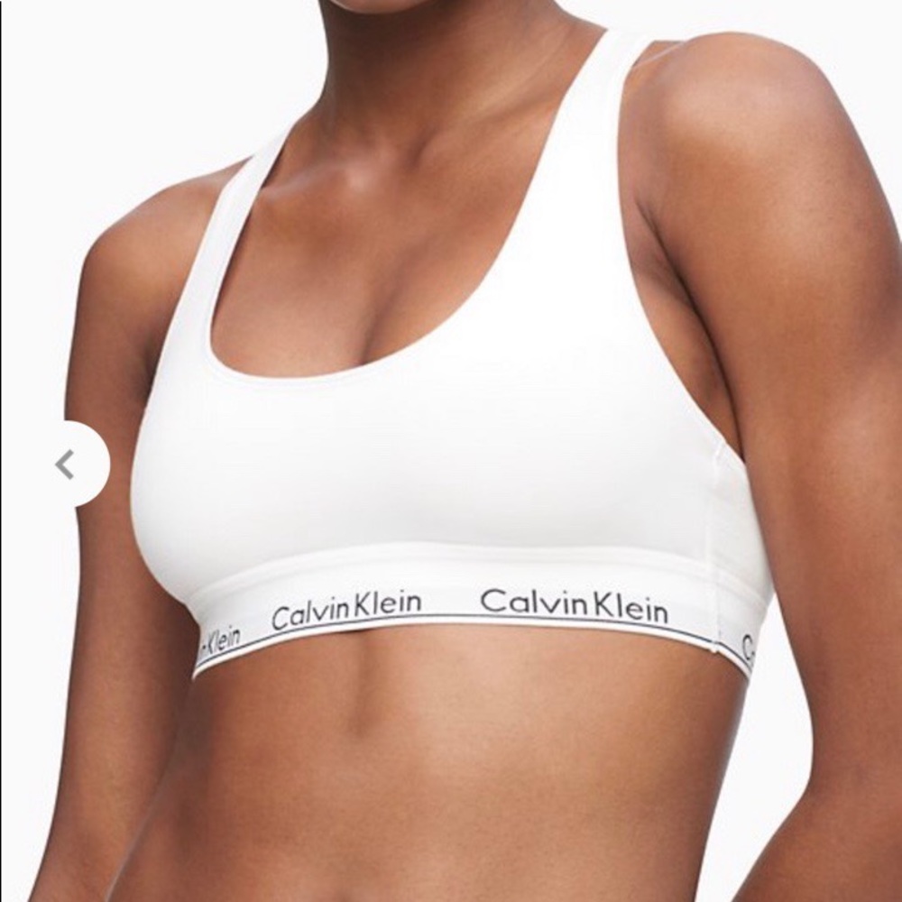 CK Modern Cotton Unlined Bralette